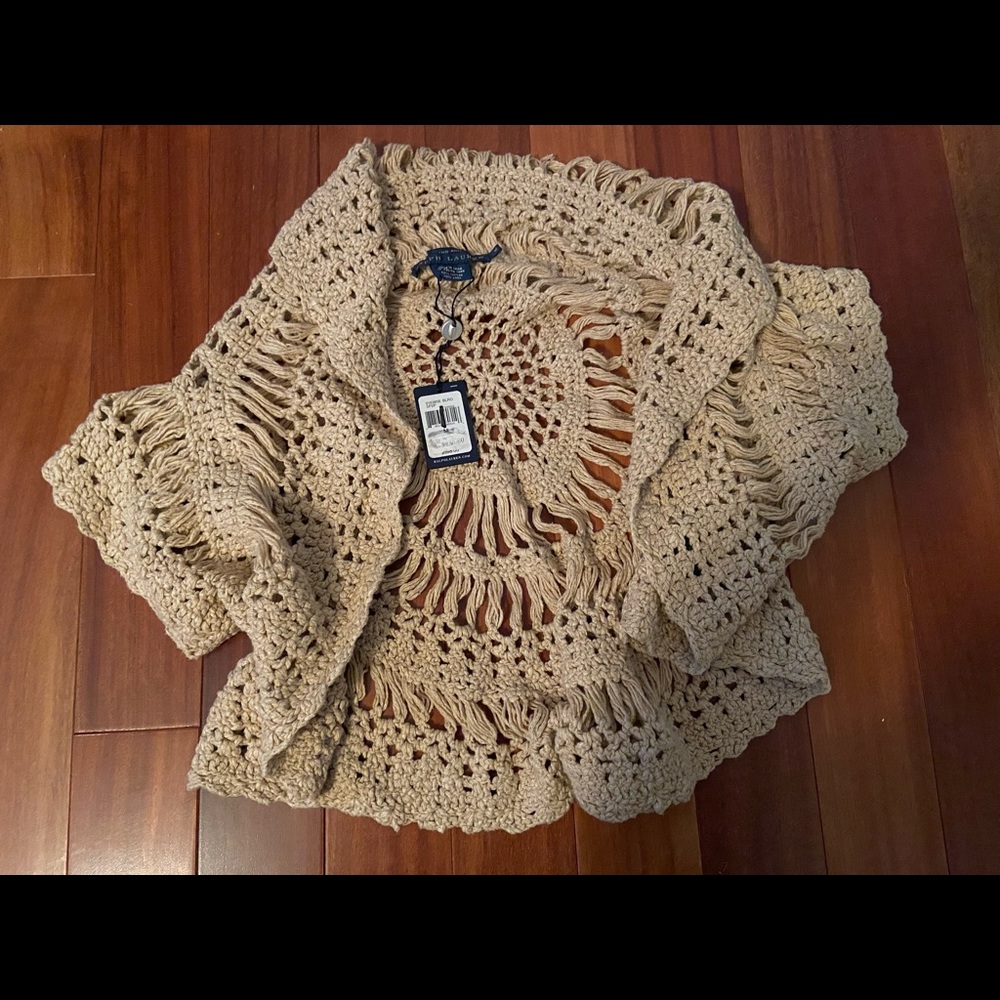Ralph Lauren Hand Knit Cardigan